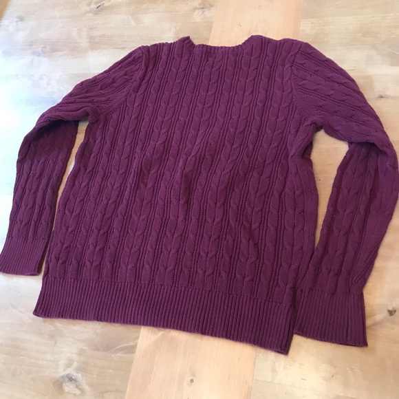 St. John’s Bay Cable Knit Sweater - Picture 2 of 3